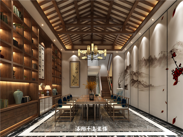 1层茶室效果图